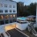 Saltwater pool and cabana 